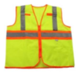 120g Peach Mesh SAFETY VEST
