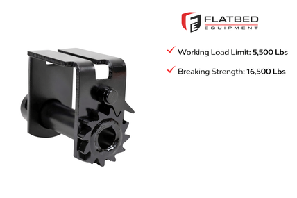 Trailer Winch Sliding Double L Heavy Duty