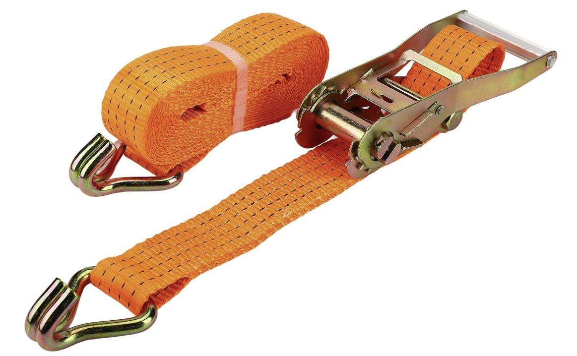 2 in. x 30 ft. Ratchet Straps with Wire Hook