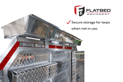 Cab Rack Tarp Tray 60" Heavy Duty - Flatbed Equipment Inc