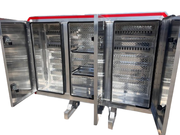 Headache Rack Vaulted Cab Rack w/ 3 Doors ( 68" x 80")