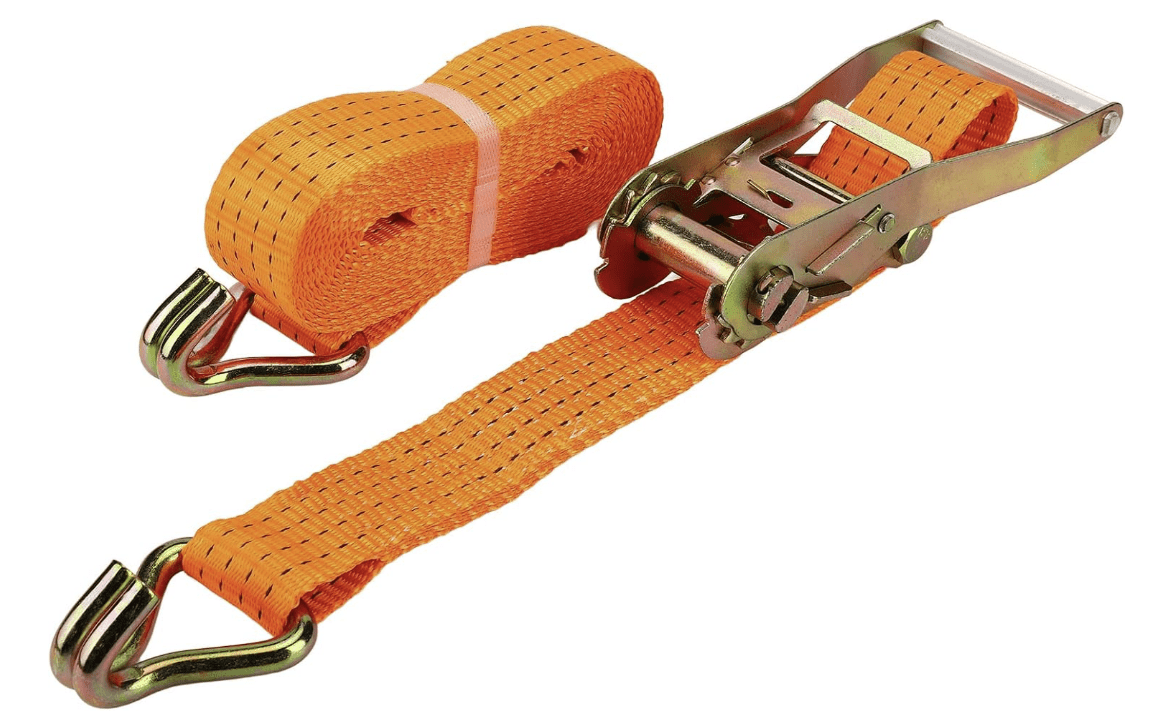 Ratchet Strap 2" x 30' Wire Hook Heavy Duty Flatbed - Flatbed Equipment Inc