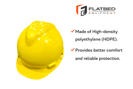 Safety Hard Hat Yellow Heavy Duty - Flatbed Equipment Inc