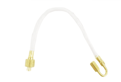 Tire Hose Assembly 13.5" Thermoplastic Straight Short Flex Air Line - Flatbed Equipment Inc