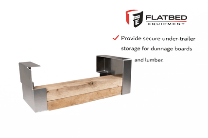 Wood Holder 15" x 20" Heavy Duty - Flatbed Equipment Inc