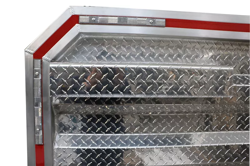 68'' X 80'' Semi Headache rack for truck Aluminum tool box