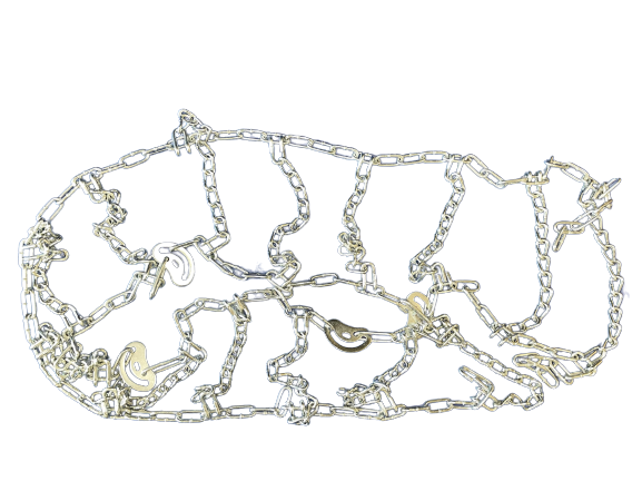Winter Snow Tire Chains (Set of 2) For 22.5" Tires DOT approved