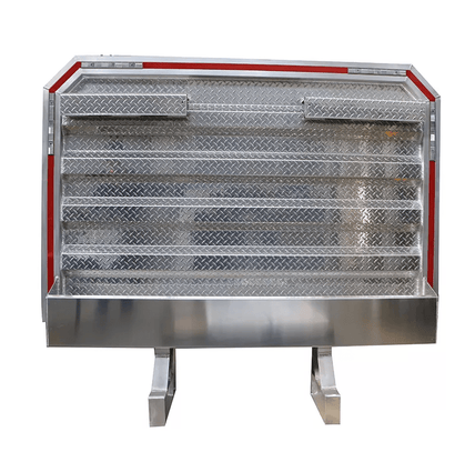 Cab Rack 68" x 80" w/ Chain Hanger & Tray Heavy Duty - Flatbed Equipment Inc