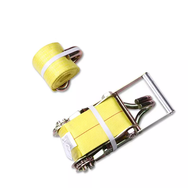 4'' x 30' Ratchet Strap with Double J Hook - photo