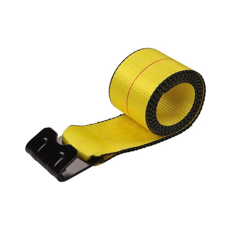 4'' x 30' Winch Strap with Flat Hook - photo