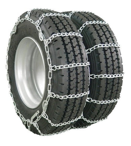 Snow Tire Chains 22.5" Set of 2 DOT Approved - Flatbed Equipment Inc
