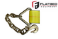 Ratchet Strap 4" x 30' Chain Anchor Heavy Duty Flatbed