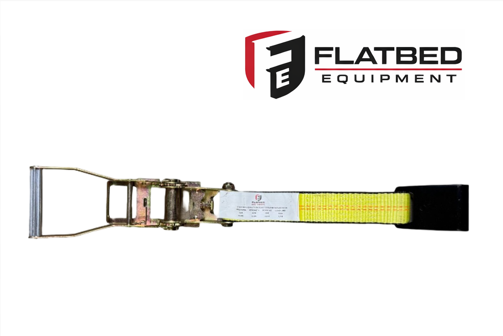 Ratchet Strap 2" x 30' Flat Hook Heavy Duty