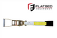 Ratchet Strap 2" x 30' Flat Hook Heavy Duty