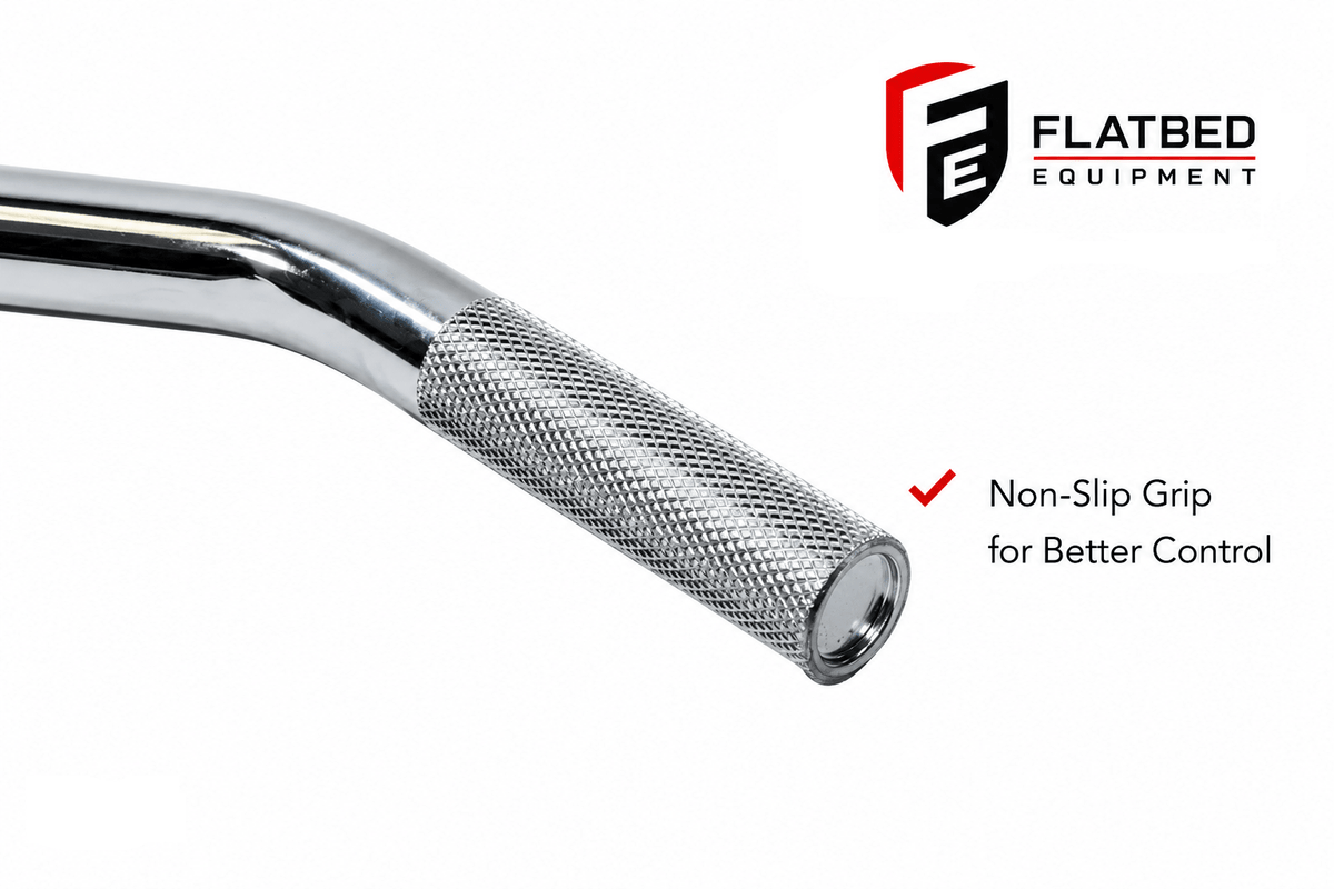28" Winch Bar Compact and Heavy-Duty Design - Flatbed Equipment Inc