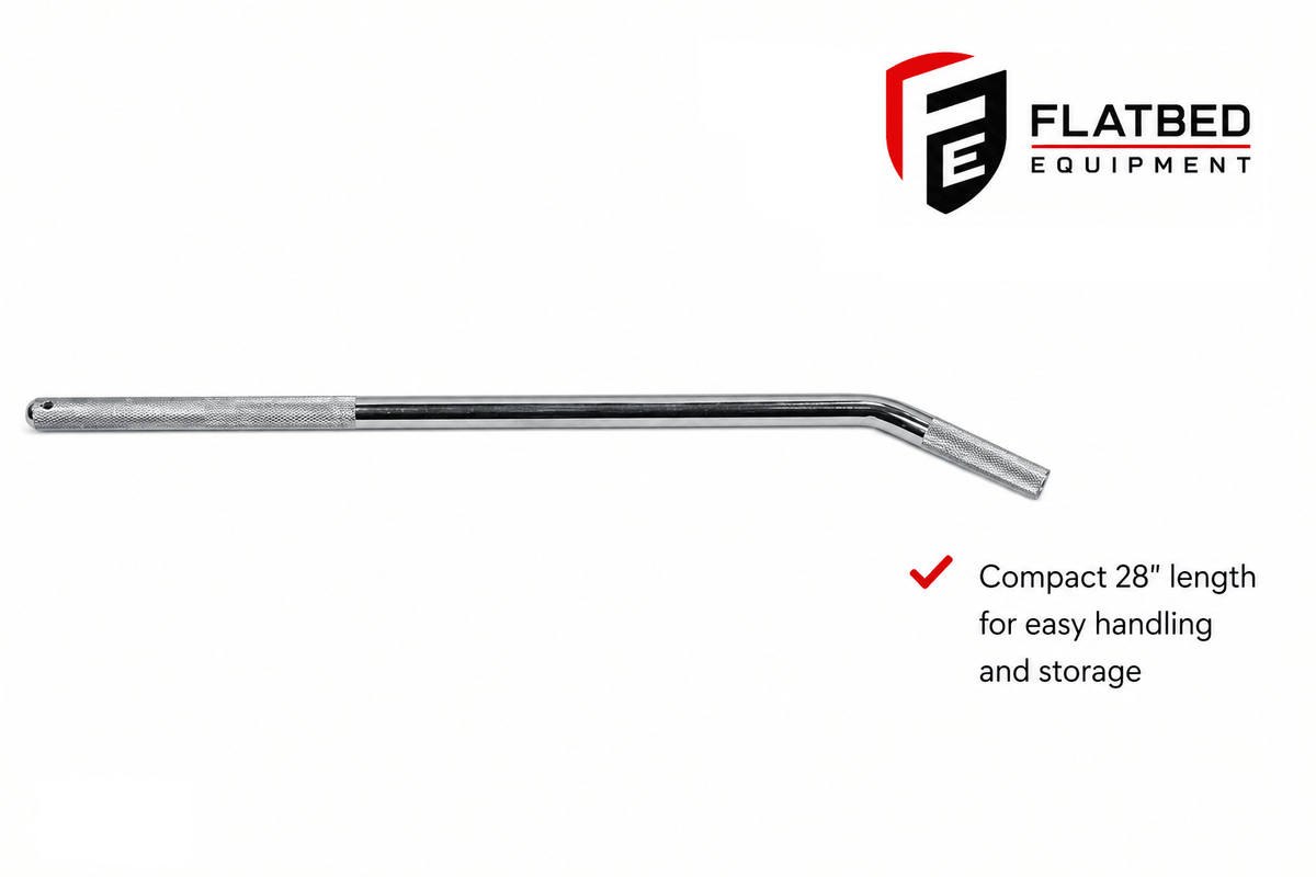 28" Winch Bar Compact and Heavy-Duty Design - Flatbed Equipment Inc