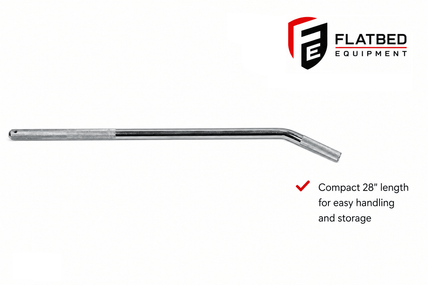 28" Winch Bar Compact and Heavy-Duty Design - Flatbed Equipment Inc