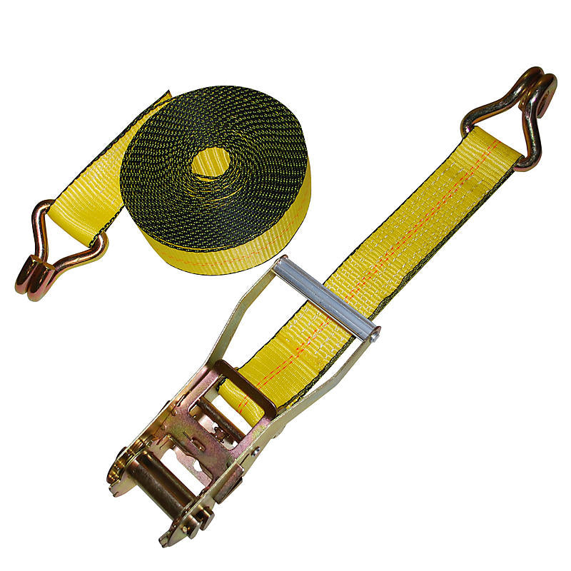 2''X30' High Quality Ratchet straps with wire hooks
