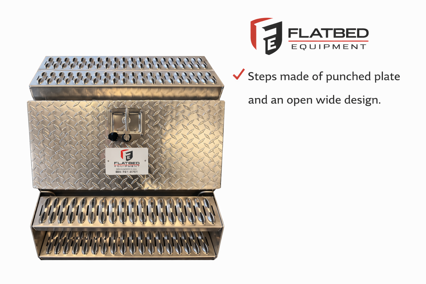 22''x28''x24'' Step Box with Plates