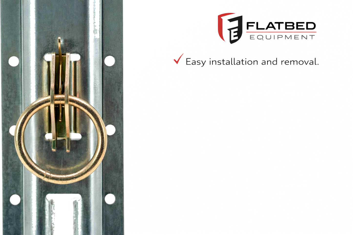 E-Track Tie Down Fitting Heavy Duty