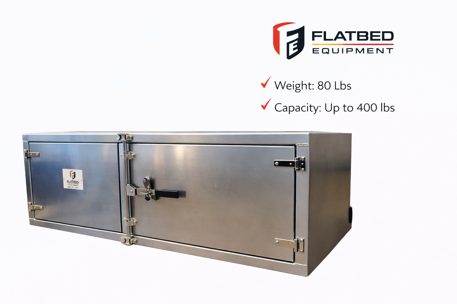 18''x18''x60''Tool box with locks, with hinges with Plates