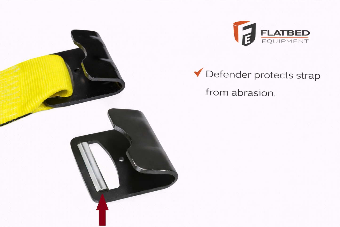 4'' x 30' Winch Strap with Flat Hook