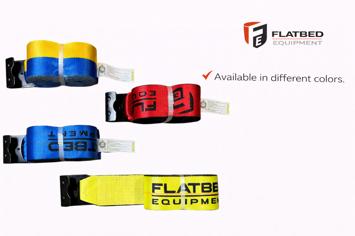 4'' x 30' Winch Strap with Flat Hook