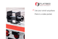 Stake Pocket Winch Black Heavy Duty