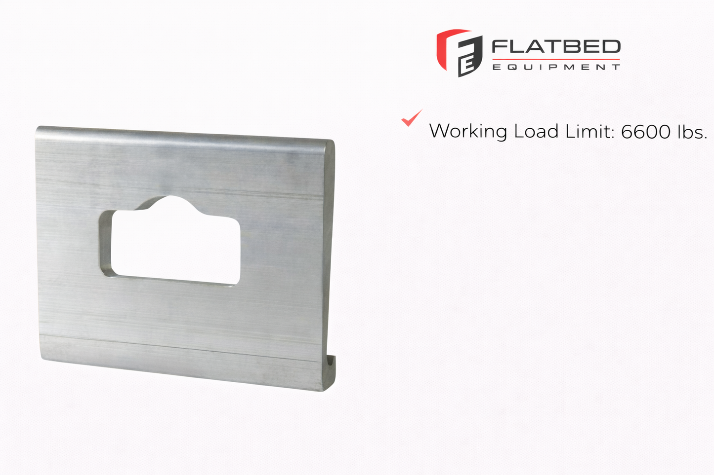 J Plate Aluminum Tie Down Benson Trailers