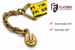 4” Ratchet With Chain Anchor – No Strap / Flatbed Cargo Tie Down