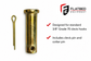Pin and cotter pin for standard 3/8” Grade 70 clevis hooks