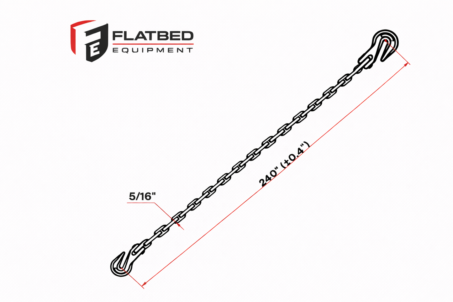 Transport Chain 5/16" x 20' G70 Heavy Duty