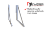 Toolbox Mounting Brackets 22" x 34" Steel Heavy Duty 2pc/pair