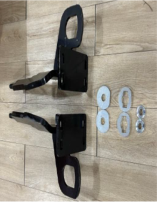Deer Guard Fitting Bracket XG-23FNCA Freightliner Cascadia, Western Star 57x Set-Back,(New Generation)