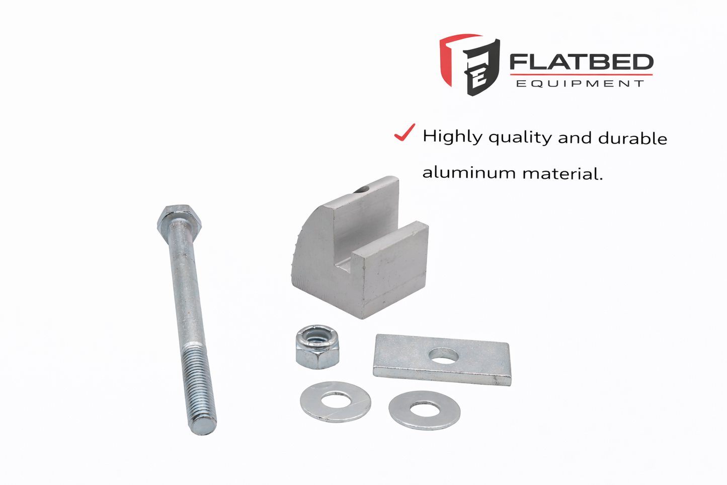 Mounting Brackets for Trailer Step Box 22" x 23" 2PCS/SET Including 4PCS No Drill Bolt