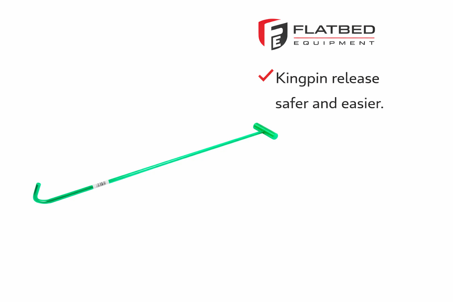 5th Wheel Pin Puller - Brushed Aluminum 31.5"