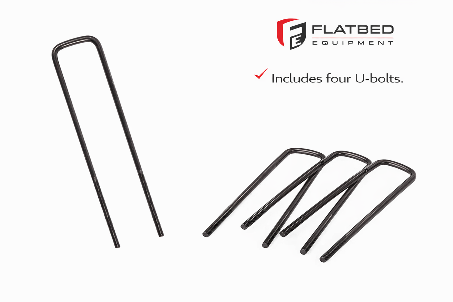 Cab Rack U-Bolt Install Kit Heavy Duty 4PCS