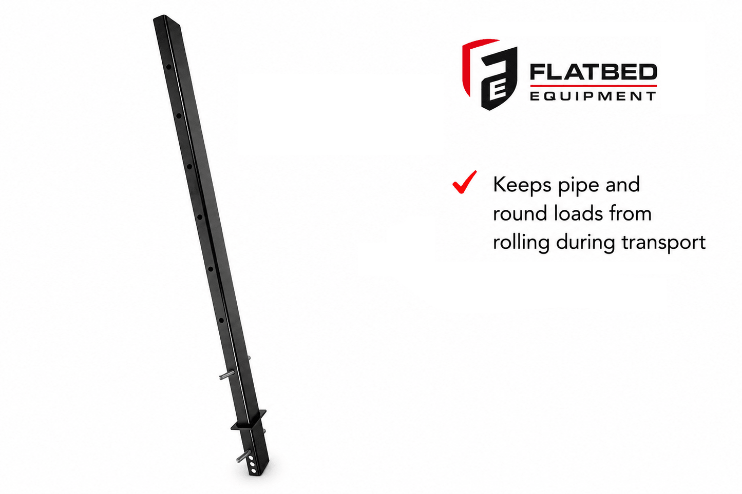 Adjustable Pipe Stake 54" Heavy Duty Flatbed - Flatbed Equipment Inc