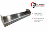 Aluminum Dunnage Rack 102" x 24" x 24" Heavy Duty - Flatbed Equipment Inc