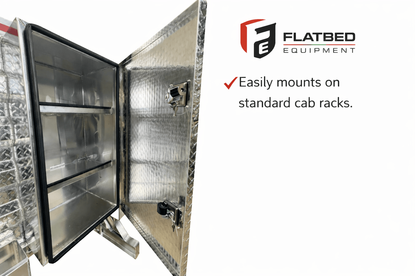 Cab Rack Replacement Door w/ Locks Heavy Duty - Flatbed Equipment Inc