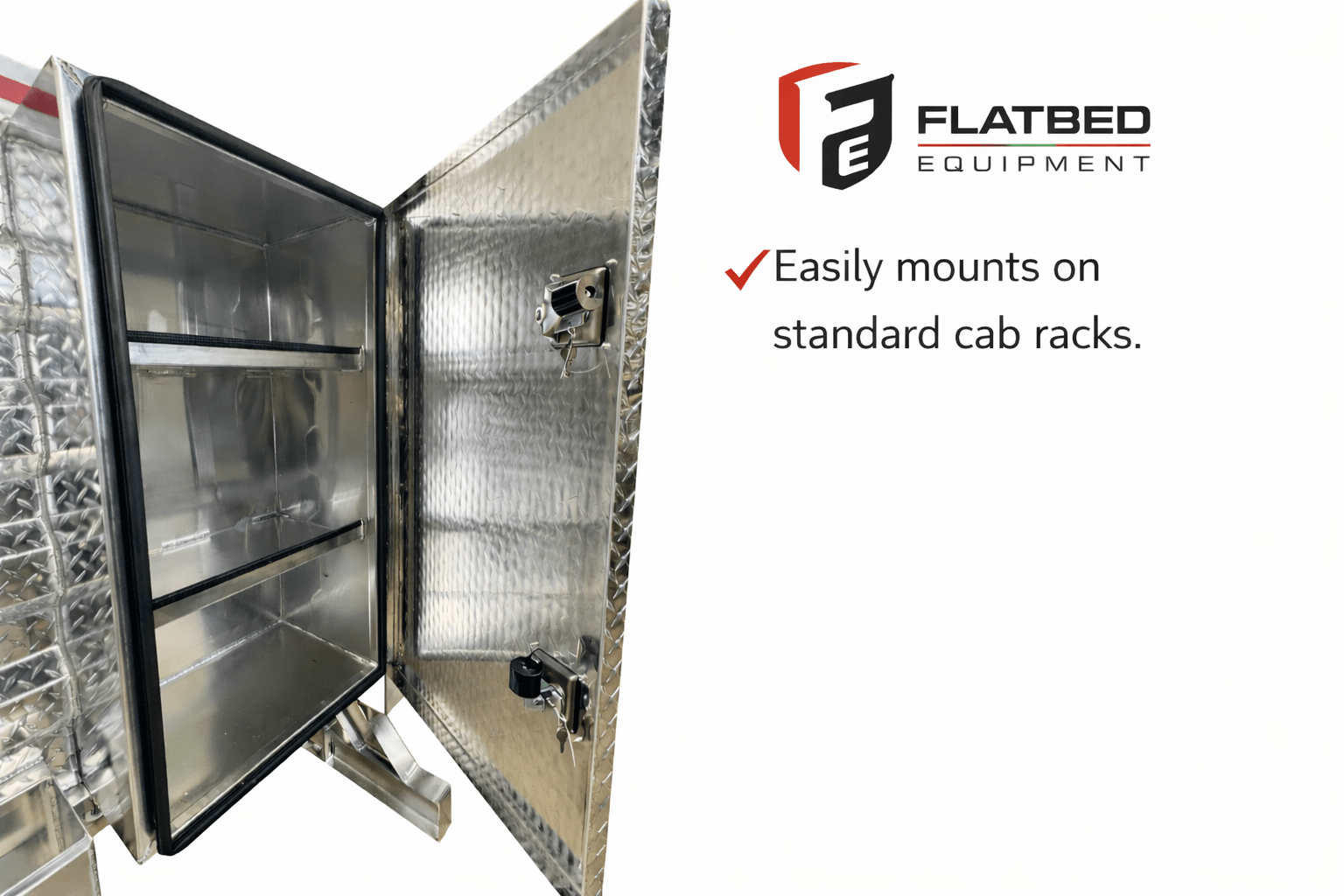 Cab Rack Replacement Door w/ Locks Heavy Duty - Flatbed Equipment Inc