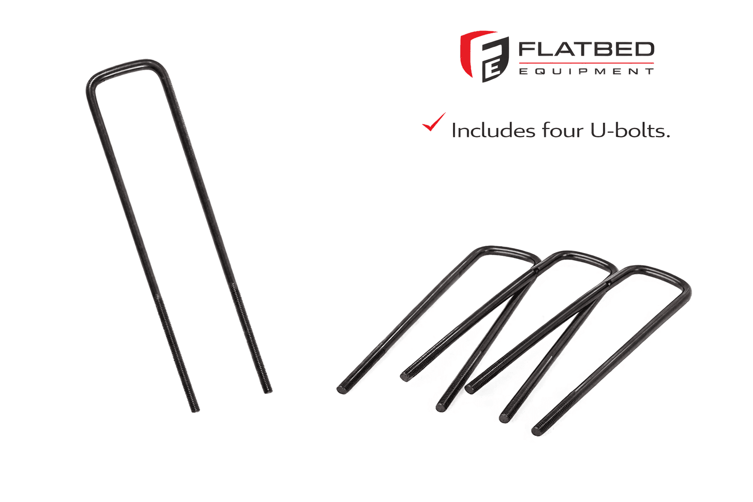 Cab Rack U - Bolt Install Kit Heavy Duty 4PCS - Flatbed Equipment Inc