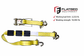 Car Wheel Strap 2" x 12' Swivel J Hook Heavy Duty - Flatbed Equipment Inc