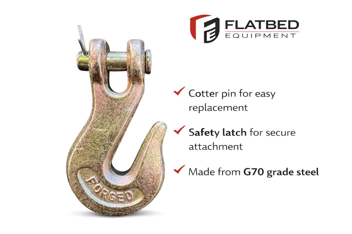 Chain Hook G70 1/2" Heavy Duty - Flatbed Equipment Inc