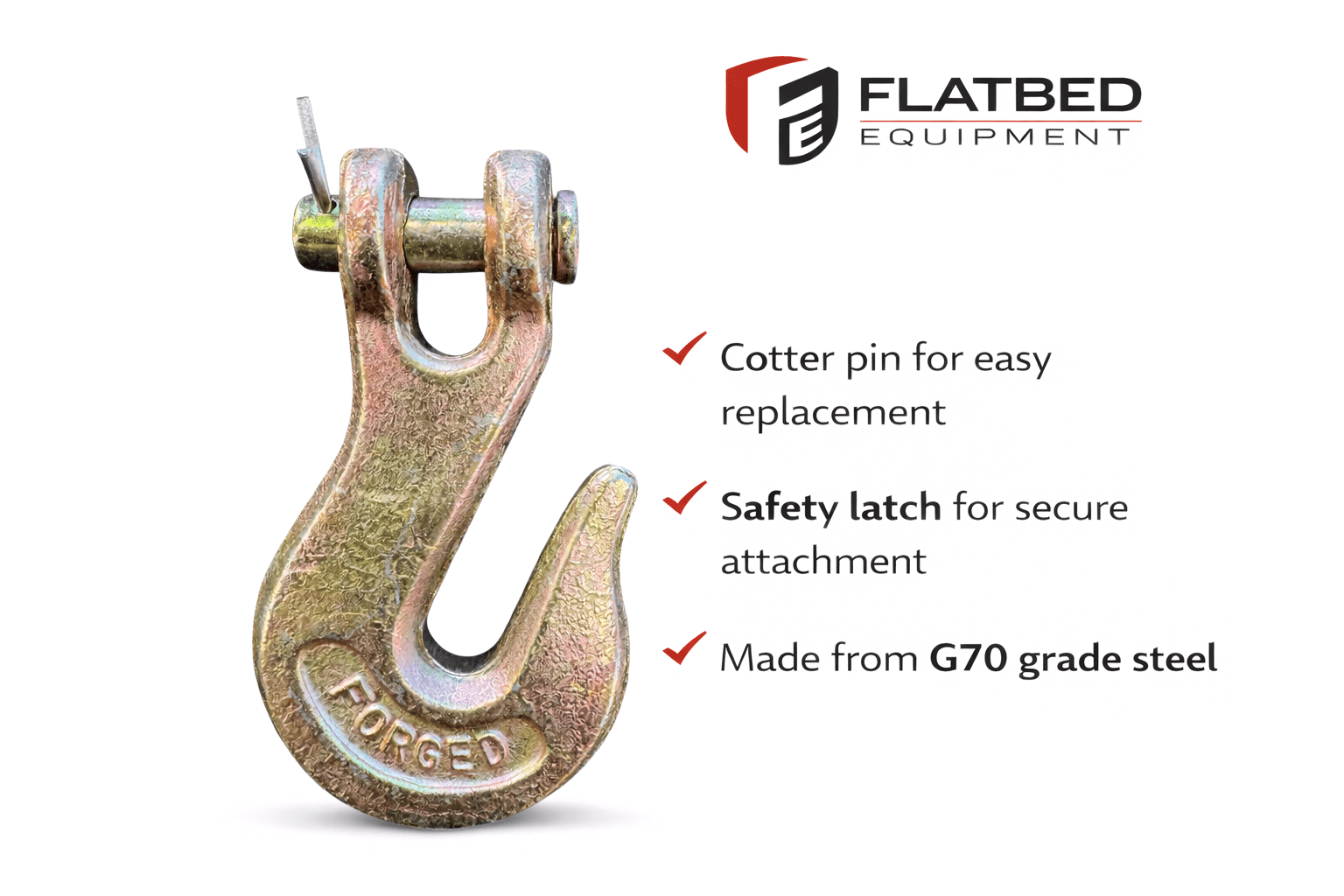 Chain Hook G70 5/16" Heavy Duty - Flatbed Equipment Inc