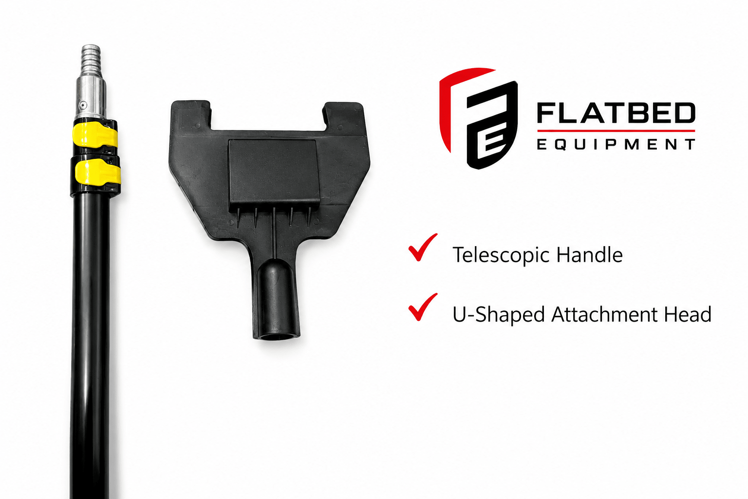 Corner Protector Placement Tool 4.4'–8' Heavy Duty - Flatbed Equipment Inc
