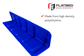 Corner Protector V Shape 36" Heavy Duty - Flatbed Equipment Inc