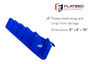 Corner Protector V Shape 36" Heavy Duty - Flatbed Equipment Inc