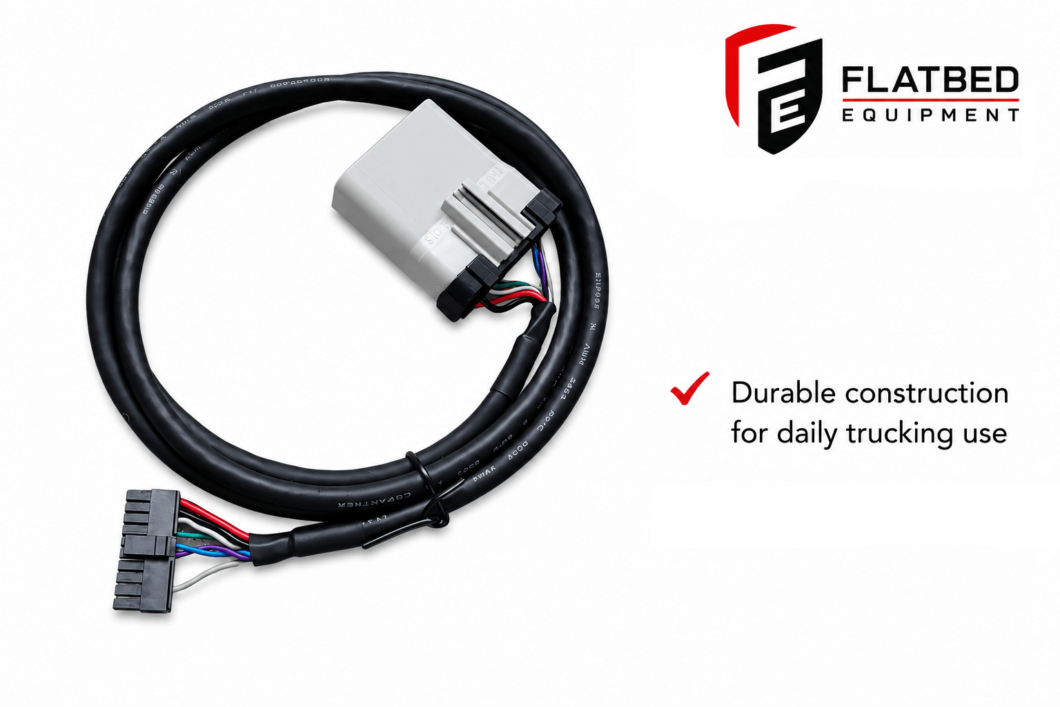 ELD Cable 14 Pin Volvo Heavy Duty - Flatbed Equipment Inc