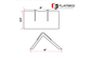 Heavy Duty Edge Corner Protector (black) - Flatbed Equipment Inc